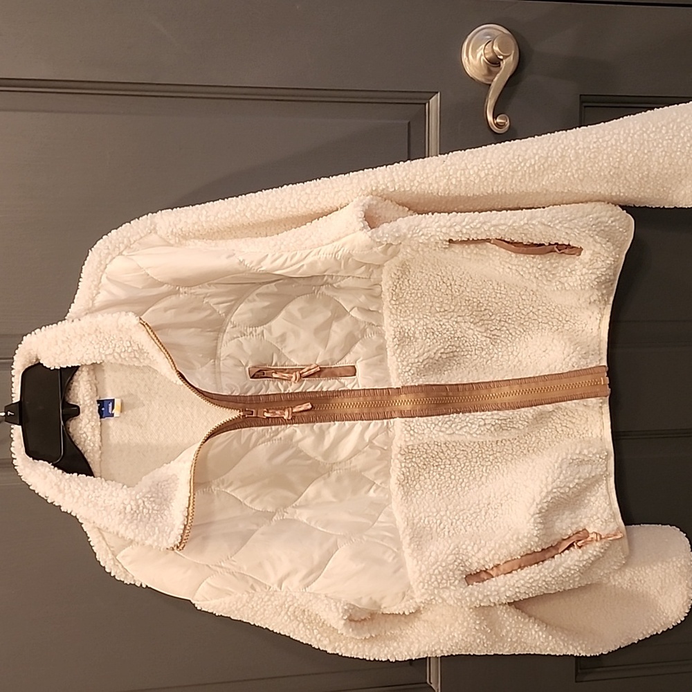 Fleece light weight womens size S Old Navy jacket